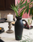 Longpi Black Clay Vase