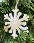 Horn Snowflake Ornament