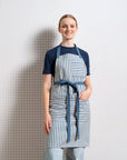 Cotton Bib Apron with Pockets