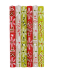 Whimsy Christmas Painted Candles
