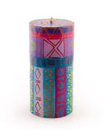 Blue Moon Painted Candles