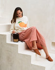 Jessica Cane and Leather Clutch Crossbody