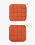 Paprika Red Pot Holders - Set of 2
