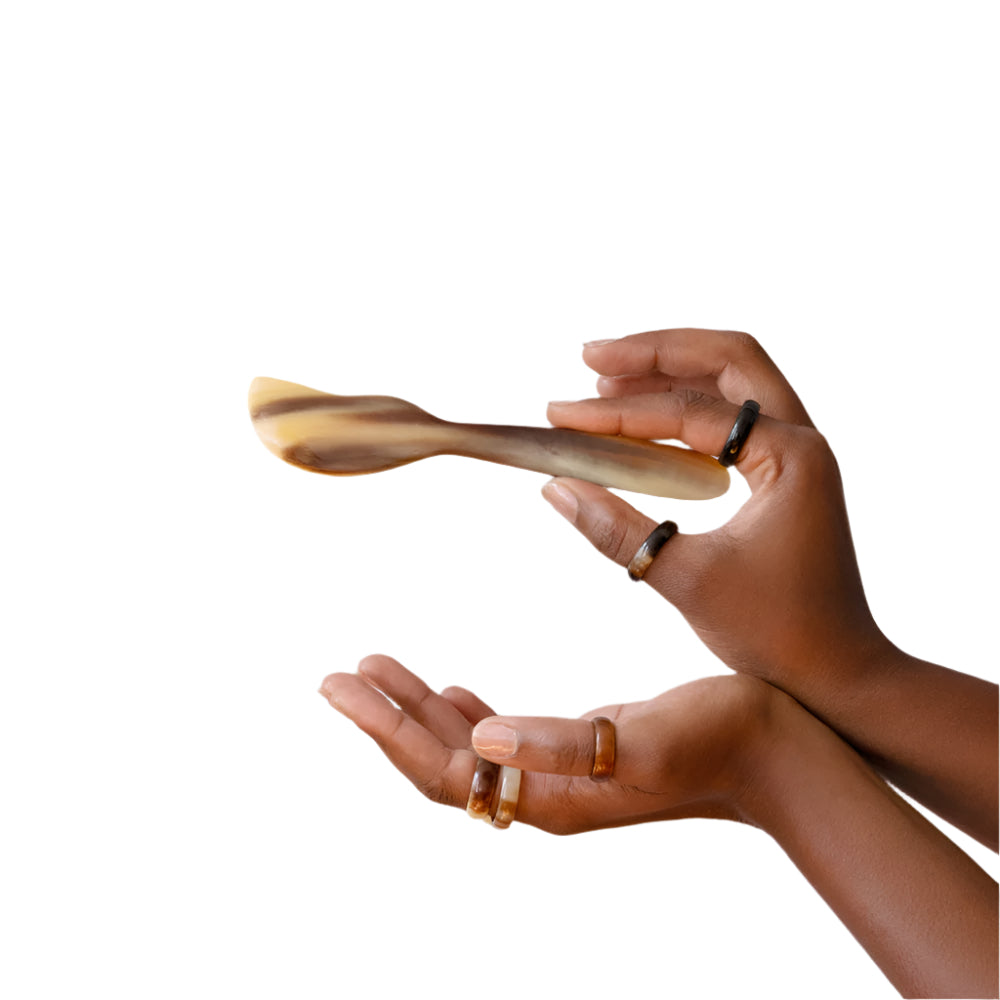 Horn Butter and Cheese Spreader