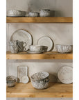 Grove Botanical Porcelain Dinner Plates – Set of 4