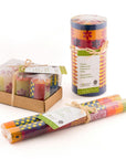 Summer Painted Candles