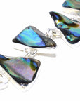Bracelet, Abalone Triangle Link