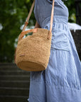 Others Crossbody Sisal Bag - Natural