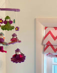 Flower Fairy Felt Mobile