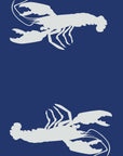 Double Lobster Blue & White