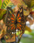 Orange Butterfly Stake