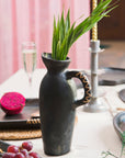 Longpi Black Clay Vase