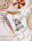 Horn Geometric Wine Stopper