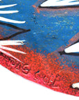 24-inch Painted Fish & Shell - Caribbean Craft