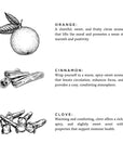 Orange & Clove Candle – 3-Wick Soy Candle