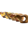Set of Six Mahogany Wood Animal Napkin Rings - Jedando Handicrafts