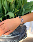 Bracelet, Abalone Butterflies