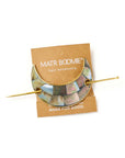 Chandra Crescent Moon Brass Hair Pin Slide with Stick