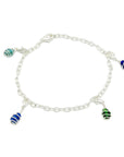 Familia Silver-Plated Birthstone Charm