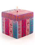 Blue Moon Painted Candles