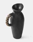 Longpi Black Clay Vase