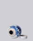 Playing Children Mini Round Porcelain Jar