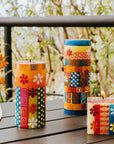Summer Painted Candles
