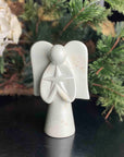 Angel Soapstone Sculpture Holding Star