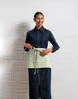 Cotton Waist Apron with Pockets
