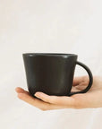 Tunisian Matte Black Mug - Set of 4