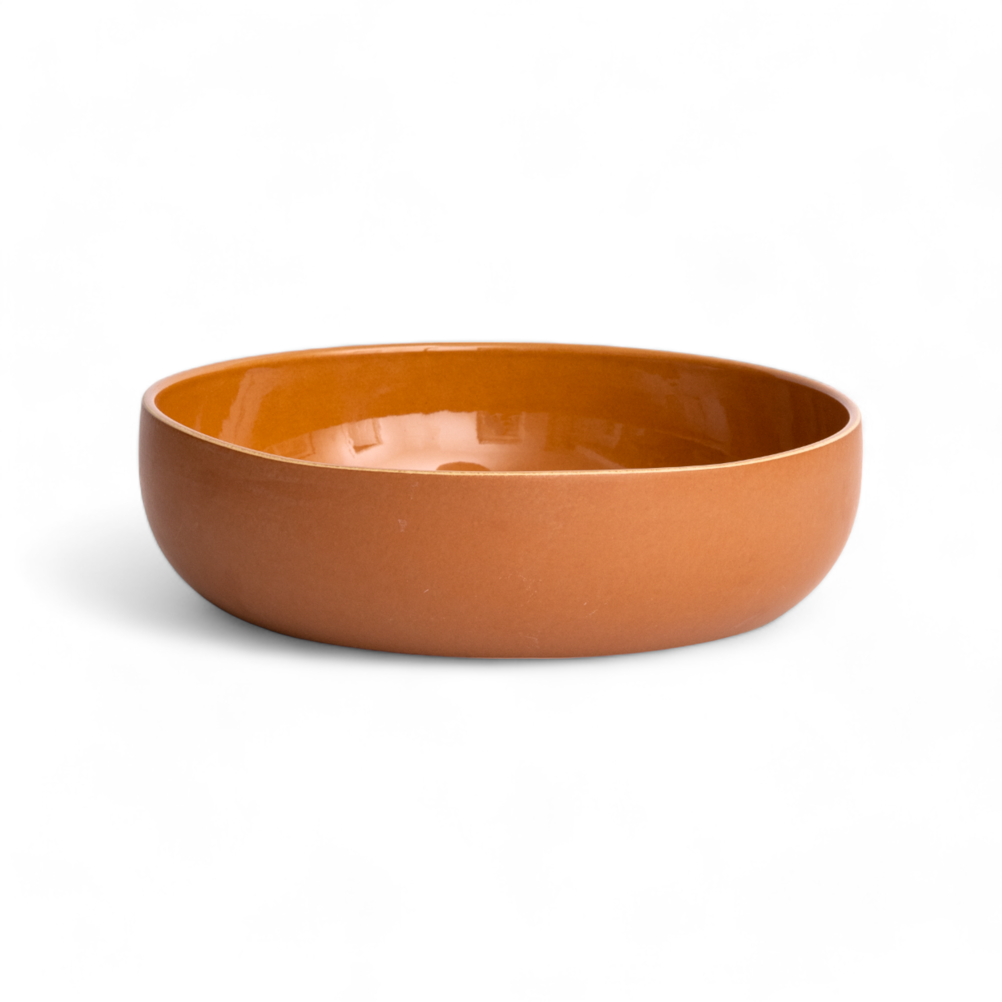 Hand-carved Stoneware Serving Bowl - 60 oz