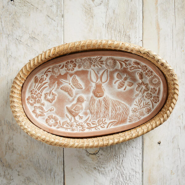 Animal Friends Bread Warmer & Basket Set
