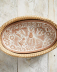 Animal Friends Bread Warmer & Basket Set