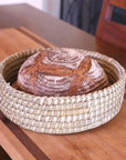 Bread Basket with Birds of a Feather Design Terracotta Bread Warmer