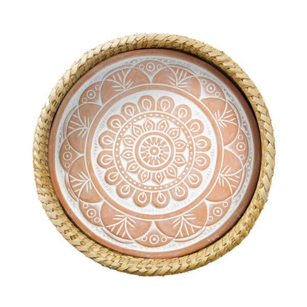 Mandala Bread Warmer & Basket Set
