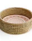 Bread Basket with Mandala-Inspired Design Terracotta Bread Warmer