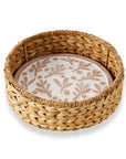 Olive Branch Bread Warmer & Basket Set