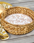 Olive Branch Bread Warmer & Basket Set