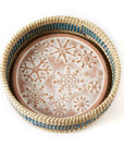 Snowflake Bread Warmer & Basket Set