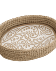 Double Vine Bread Warmer & Basket Set