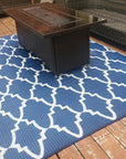 Casa Blanca Blue & White
