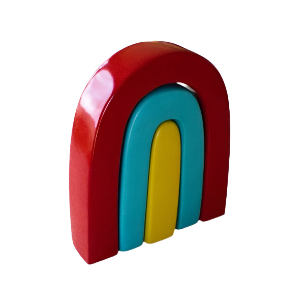 Colorful Rainbow Sculpture