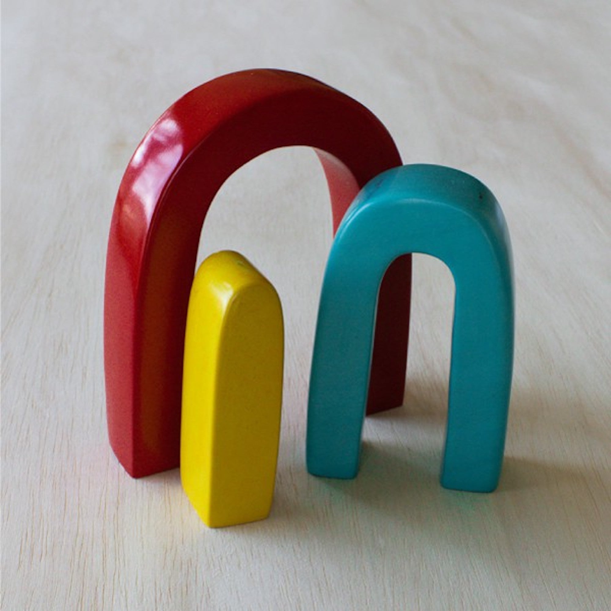 Colorful Rainbow Sculpture