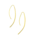 Elegant Curve Drop Earrings