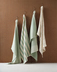 Cotton Flat And Waffle Kitchen Towels - Set of 4