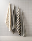 Cotton Flat And Waffle Kitchen Towels - Set of 4