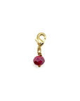 Familia Gold-Tone Birthstone Charm