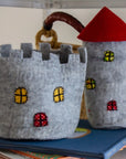 Large Felt Castle with Red Roof