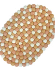 Felt Casserole Trivet - Sunset Sands