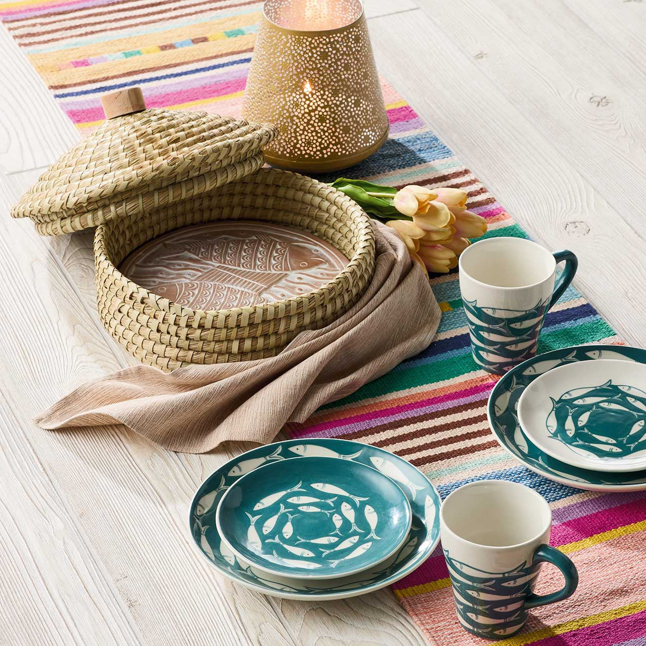 Macha Design Terracotta Bread Warmer with Lid